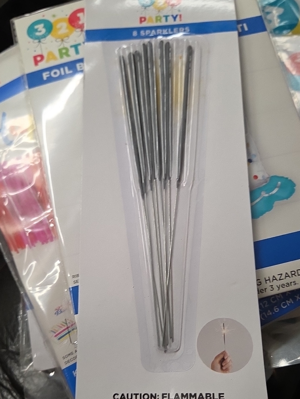 Silver Sparklers - Pack of 8
